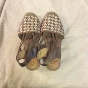 Wedge espadrille sandals from Spain